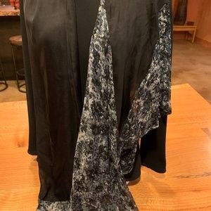 Uniquely Shaped Silk Georgette Scarf